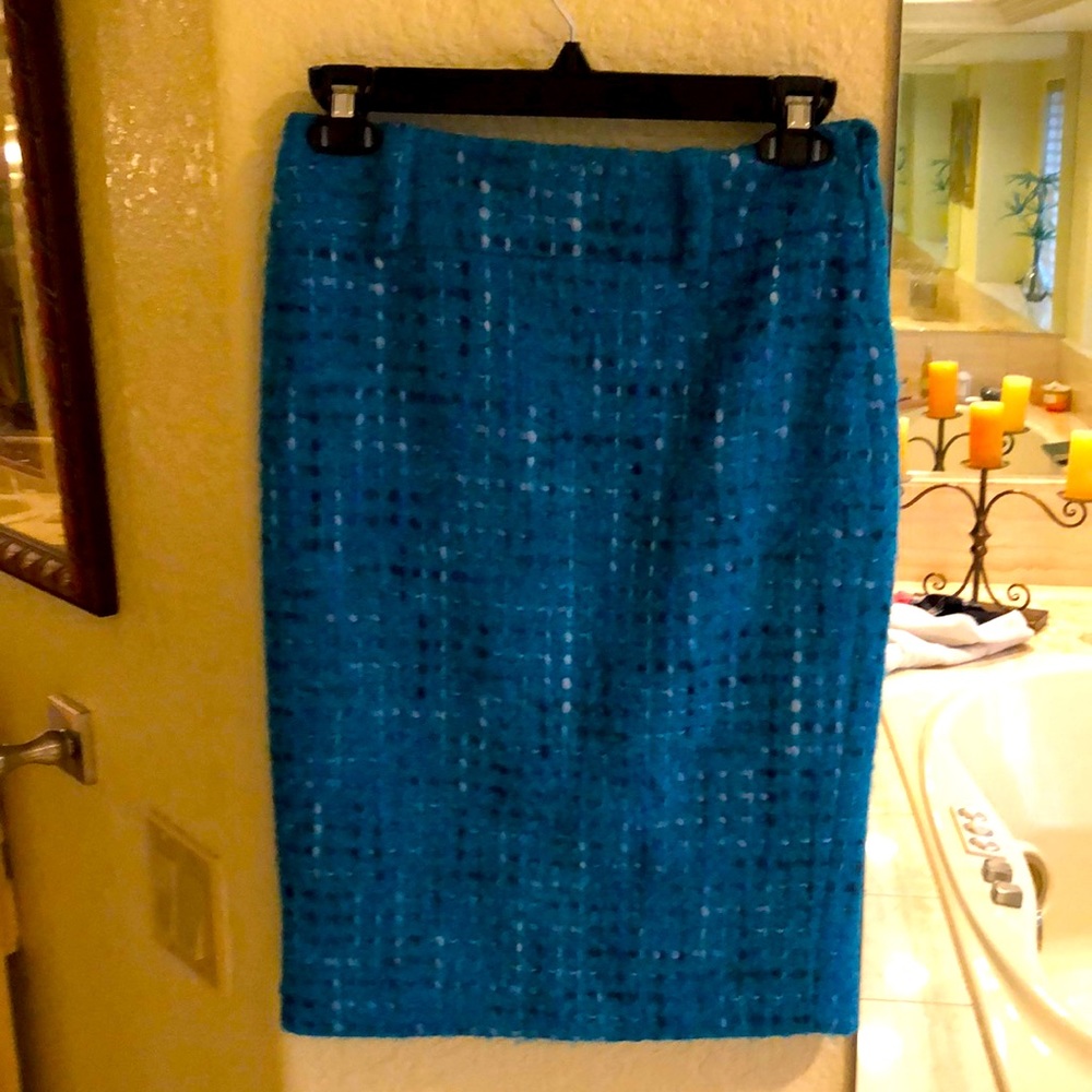 Gorgeous D&G wool, mohair & alpaca lined pencil skirt 38